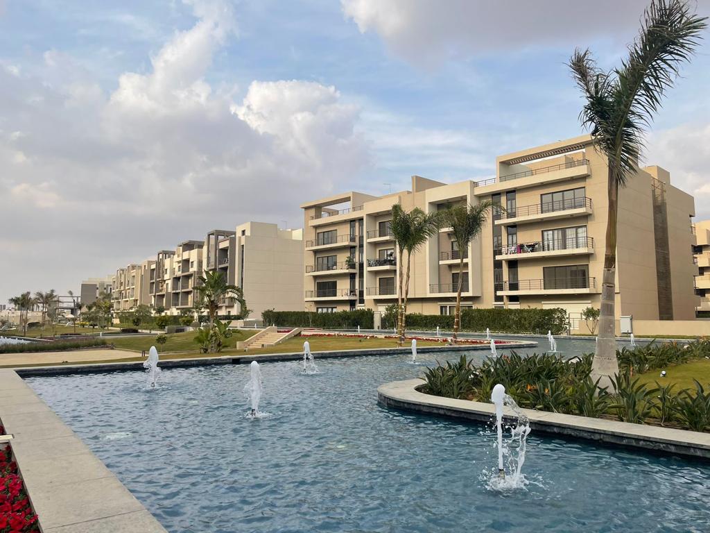 Ground Apartment For Sale Moon Residence New Cairo